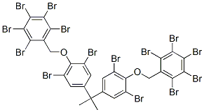 CAS#: 66165-57-9, 4,4'-(Isopropylidene)Bis[2,6-Dibromo-alpha-(Pentabromophenyl)Anisole]