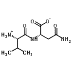 CAS#: 66170-00-1, (2S)-4-Amino-2-{[(2S)-2-ammonio-3-methylbutanoyl]amino}-4-oxobutanoate
