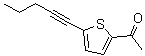 CAS 登录号：662138-54-7， 1-[5-(1-戊炔-1-基)-2-噻吩基]乙酮