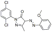 CAS#: 66214-45-7, 2-(2,5-Dichlorophenyl)-2,4-Dihydro-4-[(2-Methoxyphenyl)Azo]-5-Methyl-3H-Pyrazol-3-One