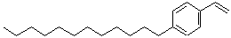 CAS#: 66218-69-7, 1-Dodecyl-4-vinylbenzene