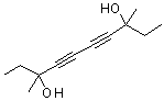 CAS#: 6626-33-1, 3,8-Dimethyl-4,6-Decadiyne-3,8-Diol