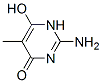 CAS 登录号：6627-65-2， 2-氨基-6-羟基-5-甲基-1H-嘧啶-4-酮