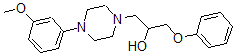 CAS#: 66307-55-9, alpha-(Phenoxymethyl)-4-(3-Methoxyphenyl)-1-Piperazineethanol