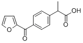 CAS#: 66318-17-0, 4-(2-Furanylcarbonyl)-alpha-methylbenzeneacetic acid
