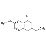 CAS#: 663189-34-2, 3-Ethyl-7-methoxy-3,4-dihydro-1(2H)-naphthalenone