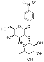 CAS 登录号：66347-27-1， 4-硝基苯基 2-O-(alpha-L-吡喃岩藻糖基)-D-吡喃半乳糖苷