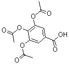 CAS#: 6635-24-1, 3,4,5-Tris(Acetyloxy)-Benzoic Acid