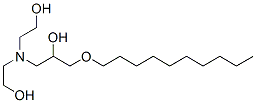 CAS 登录号：66354-57-2， 1-[二(2-羟基乙基)氨基]-3-(癸基氧基)丙-2-醇