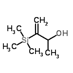 CAS#: 66374-47-8, 3-trimethylsilylbut-3-en-2-ol