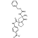 CAS#: 66382-56-7, benzyl N-[(1S)-1-methyl-2-[(2S)-2-[(4-nitrophenyl)carbamoyl]pyrrolidin-1-yl]-2-oxo-ethyl]carbamate