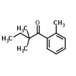 CAS 登录号：66390-57-6， 2,2-二甲基-1-(2-甲基苯基)-1-丁酮