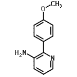 CAS#: 663918-44-3, 2-(4-Methoxyphenyl)-3-pyridinamine