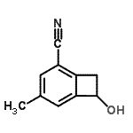 CAS#: 663941-21-7, 7-Hydroxy-4-methylbicyclo[4.2.0]octa-1,3,5-triene-2-carbonitrile