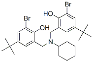 CAS 登录号：6640-97-7， 2-溴-6-[[(3-溴-2-羟基-5-叔-丁基-苯基)甲基-环己基-氨基]甲基]-4-叔-丁基-苯酚