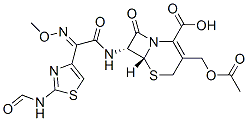 CAS#: 66403-32-5, [6R-[6alpha,7beta(Z)]]-3-(Acetoxymethyl)-7-[[2-(Formylamino)Thiazol-4-Yl](Methoxyimino)Acetamido]-8-Oxo-5-Thia-1-Azabicyclo[4.2.0]Oct-2-Ene-2-Carboxylic Acid