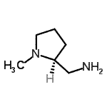 CAS#: 66411-54-9, 1-[(2S)-1-Methyl-2-pyrrolidinyl]methanamine