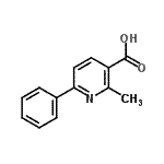 CAS#: 66416-49-7, 2-Methyl-6-phenylnicotinic acid