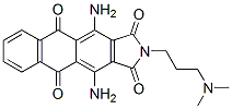 CAS 登录号：6647-34-3， 4,11-二氨基-2-[3-(二甲基氨基)丙基]-1H-萘并[2,3-f]异吲哚-1,3,5,10(2H)-四酮