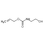 CAS#: 66471-00-9, Allyl (2-hydroxyethyl)carbamate