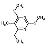 CAS#: 665008-54-8, 4-Ethyl-5-methyl-2,6-bis(methylsulfanyl)pyrimidine