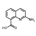 CAS#: 665010-47-9, 2-Amino-8-quinolinecarboxylic acid