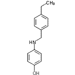 CAS#: 665014-55-1, 4-[(4-Ethylbenzyl)amino]phenol