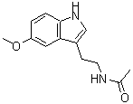 CAS 登录号：66521-38-8， N-[2-(5-甲氧基-1H-吲哚-3-基)乙基]乙酰胺