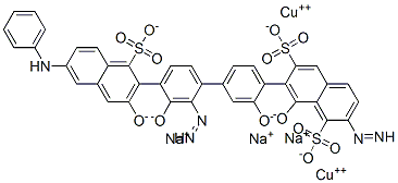 CAS 登录号：6656-03-7， 直接蓝 98