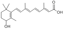 CAS 登录号：66592-72-1， (2E,4E,6E,8E)-9-(3-羟基-2,6,6-三甲基-1-环己烯基)-3,7-二甲基-壬-2,4,6,8-四烯酸