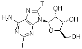CAS 登录号：66592-84-5， 腺苷-2,8-T2