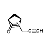 CAS#: 666256-76-4, (1S,4R)-2-(2-Propyn-1-yl)-2-azabicyclo[2.2.1]hept-5-en-3-one