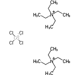 CAS 登录号：6667-75-0， 二(N,N,N-三乙基乙铵)四氯钴酸(2-)