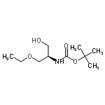 CAS#: 666718-81-6, 2-Methyl-2-propanyl [(2R)-1-ethoxy-3-hydroxy-2-propanyl]carbamate
