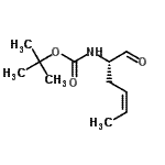 CAS#: 666718-89-4, 2-Methyl-2-propanyl [(2S,4Z)-1-oxo-4-hexen-2-yl]carbamate