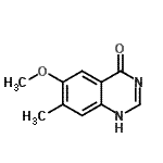CAS 登录号：666735-15-5， 6-甲氧基-7-甲基-4(1H)-喹唑啉酮