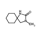 CAS#: 666861-02-5, 3-Methyl-1,3-diazaspiro[4.5]decan-2-one