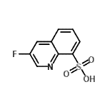 CAS#: 667-75-4, 3-Fluoro-8-Quinolinesulfonic Acid