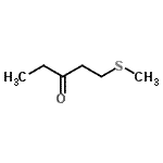 CAS#: 66735-69-1, 1-(Methylsulfanyl)-3-pentanone