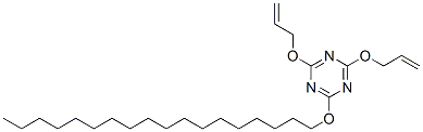 CAS#: 66747-19-1, 4,6-Di(Allyloxy)-2-(Octadecyloxy)-1,3,5-Triazine