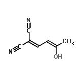 CAS#: 66780-24-3, [(2Z)-3-Hydroxy-2-buten-1-ylidene]malononitrile