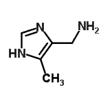 CAS#: 66780-83-4, 1-(4-Methyl-1H-imidazol-5-yl)methanamine