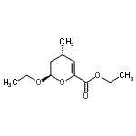 CAS#: 667894-37-3, Ethyl (2R,4S)-2-ethoxy-4-methyl-3,4-dihydro-2H-pyran-6-carboxylate
