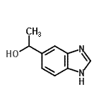 CAS#: 66792-92-5, 1-(1H-Benzimidazol-5-yl)ethanol
