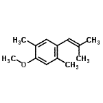 CAS#: 667937-20-4, 1-Methoxy-2,5-dimethyl-4-(2-methyl-1-propen-1-yl)benzene