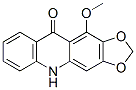 CAS 登录号：668-35-9， 11-甲氧基-1,3-二氧杂环戊并[4,5-b]吖啶-10(5H)-酮