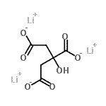 CAS#: 6680-58-6, Trilithium 2-Hydroxy-1,2,3-Propanetricarboxylate
