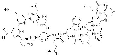 CAS 登录号：66839-66-5， 3-L-赖氨酸-蛙皮素