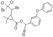 CAS 登录号：66841-26-7， 溴氯氰菊酯