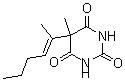 CAS 登录号：66843-04-7， 5-甲基-5-(1-甲基-1-戊烯基)巴比妥酸